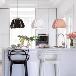 Nordic Dining Room lamp Creative bedroom light Bedside Suspension Luminaire Home restaurant kitchen decor lighting lamp