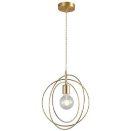 Nordic Modern Brief Creative real brass pendant lights Foyer bedroom dining room copper droplight LED E27 BULB Lighting fixture
