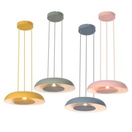 Nordic pendant lights modern minimalist European bedroom living room study restaurant droplight personal LED lighting fixture