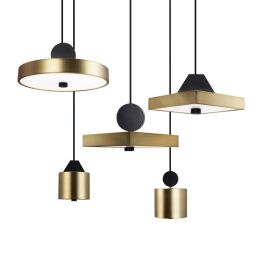 Nordic pendant lights modern simple hanging lamps creative metal and acrylic multi style comebo lighting LED Decoration lamp