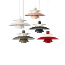 Nordic Pendant Lights post modern white Lampshade Industrial Lighting Loft Lamparas Dining Room Pendant Lamp E27 Light Fixtures