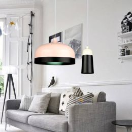 Nordic Restaurant aluminum pendant light bar Simple Creative Personalized Art Cafe Bar Desk Study Bedroom Living Room Lamps
