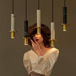 Nordic Restaurant LED pendant Lamp bedroom small hanging lamp Bedside lights Japanese Creative Suspension Luminaire Lighting