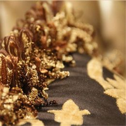 Peony Design Cushion Cover Noble Europe Chenille Jacquard Sofa Decorative Throw Pillows Cases Tassel Car Covers Almofada Cojines