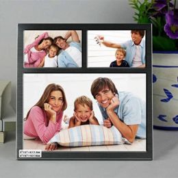 photo frame metal 6 inch 3 inch Combination frame three home decor  birthday gift wedding decoration