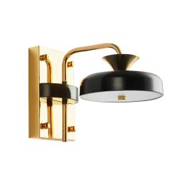 Post modern Bedroom bedside wall lamps black blue Plated metal wall mounted light corridor children room decoration wall Light