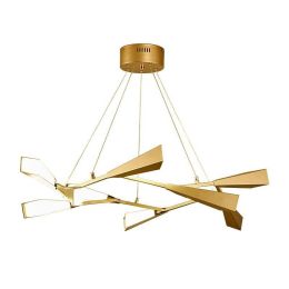 Post modern LED pendant light luxury deco gold color Iron art living room dining room shop restaurant villa lamp