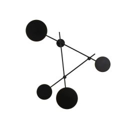 Post Morden Nordic Wall lamps LED Indoor Creative round plate Black Wall light Fixtures Brief Sconce Lighting Lamparas de Pared