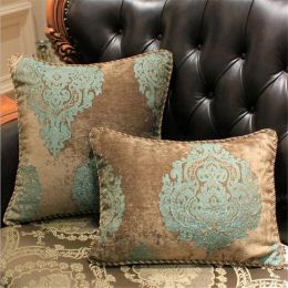 Recommend Palace Series Pillow Case Chenille Jacquard Living Bedroom Sofa Pillowcases Car Cushion Cover Home housse de coussin