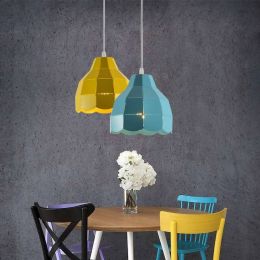 showcase 1 pcs Iron pendant lamp Kitchen lighting Restaurant salon suspension Lamp modern Bar pendant lights garage Hanging Lamp