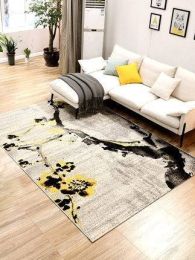 Simple modern abstract geometric  style living room coffee table bedroom carpet full bedside blanket home room carpet