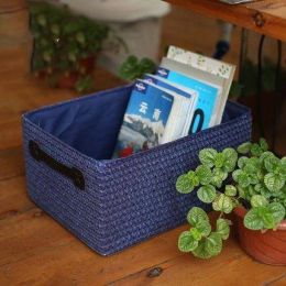 Storage box storage box finishing box snacks plastic rattan collection basket collection basket basket plastic