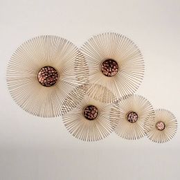 Three-dimensional tieyi muons wall hanging wall decoration fashion home entrance tv background wall decoration home decoration