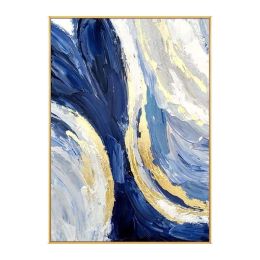 Hot Selling Artist Hand-painted High Quality Abstract Oil Painting on Canvas Handmade Beautiful Light ColorsOil Painting No Frame (size: 50x70cm)
