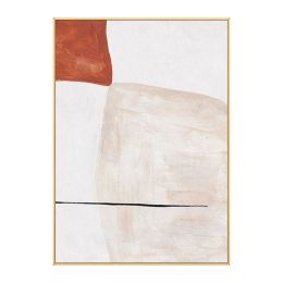 Light luxury simple home decoration hand-painted oil painting modern abstract canvas painting wall painting living room poster (size: 100x150cm)