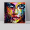 Handmade Francoise Nielly Marilyn Monroe portrait canvas painting Palette knife Face Oil painting wall picture for living room